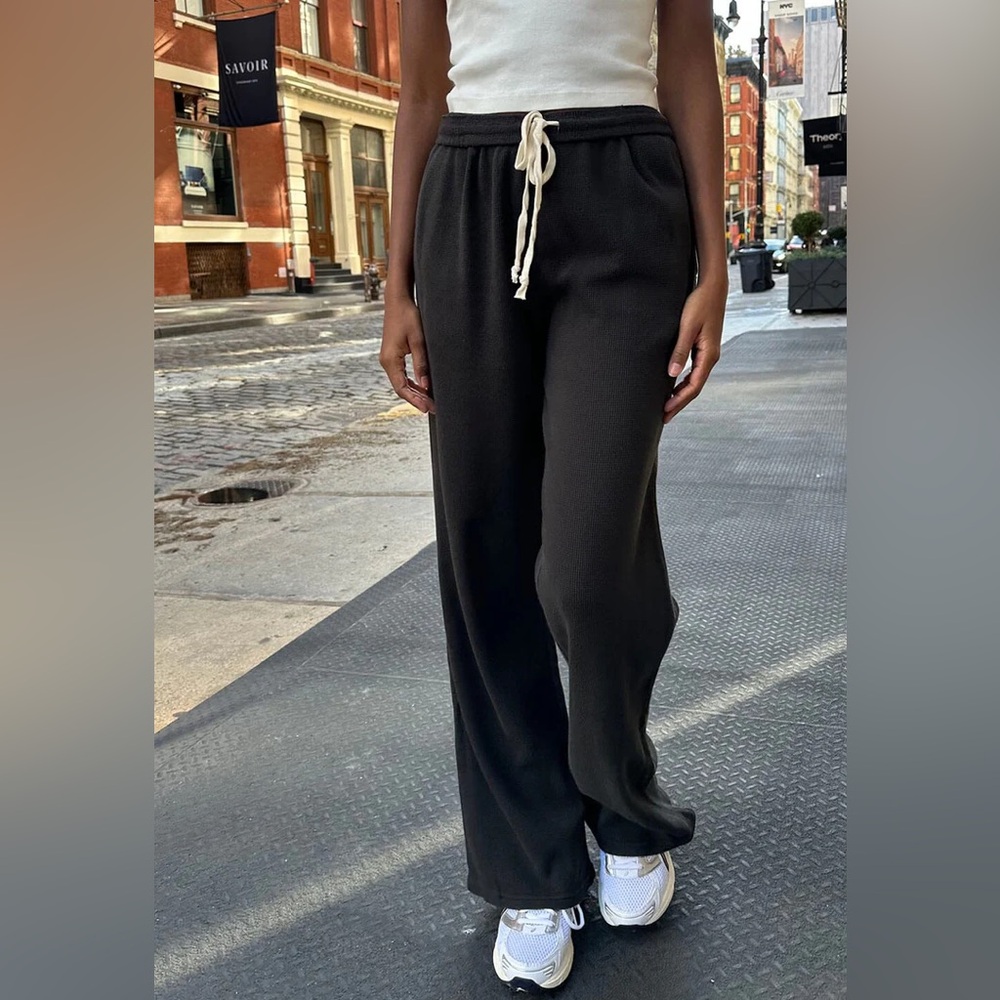 Brandy Melville Waffle Knit Anastasia Sweatpants NWT